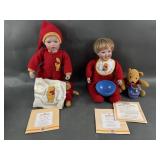 Ashton-Drake Winnie-the-Pooh Themed Dolls