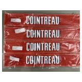 4 New Cointreau Bar Rail Mats