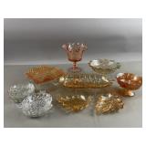 Tangerine Carnival Glass & More