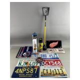 Various License Plates, Fix A Flat & More