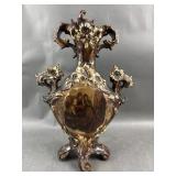 Antique Continental Style Porcelain Vase