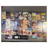 VHS Tapes Including Top Gun & Grease