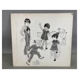 Vintage Detroit Free Press Fashion Illustration