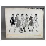 Vintage Fashion Illustration