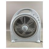 Holmes Blizzard Oscillating Floor Fan Gray