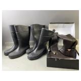 Menï¿½s Sz 10 & 11 Steel & Soft Toe Boots & More