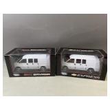 1:25 Scale GMC Savana & Chevy Express Diecast
