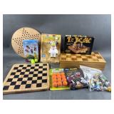 Wooden Chess Set, Chinese Checkers & More