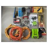 Arrow Rivet Tool, Laser Level, Extension Cables