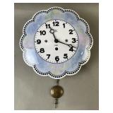 Antique Junghans Time Only 8 Day Wall Clocm