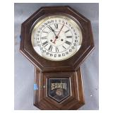 New England Tts Calendar Dial School Clock