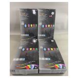 4 Boxes GE G-35 Color Changing Light Show