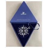 Swarovski Crystal Christmas 2002 Snowflake