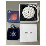 Swarovski Little Star & Pandora Ornaments