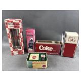Coca Cola Strawholder, Salt & Peppers & More