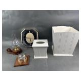 Vintage Barometer, Heirloom Clock & More