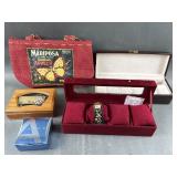 Avon Watch, Mele Jewelry Box & More
