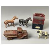 1920s A.C. Williams Cast Iron Mac Truck & More