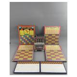 Vtg Jackpot Charley Gambling Punch Cards & More