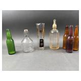 Berghoff, Rowland Soda Bottle & More Vintage Glass