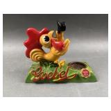 Vintage Chalkware Goebel Beer Advertising Statue