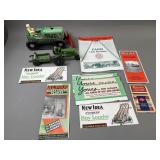 Vintage Tin 1950s Marx Tractor & More