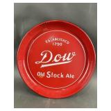 Dow Old Stock sale Advertising Beer Tray