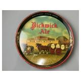 1935 Pickwick Ale Beer Advertising Tray