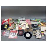 Collection of Vintage 45 Records