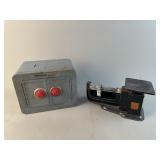 Mosler Junior Bank Vault & Vtg Triner Mail Scale