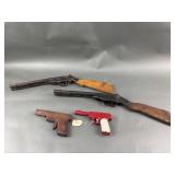 Vintage Toy Lever Action Rifles & More!