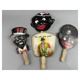 Uncle Remus Darkie Toothpaste & Adv. Fans