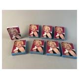 7 Packs of Vintage Marilyn Monroe Playing Cards