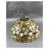 Vintage Tiffany Style Mosaic Style Glass Shade