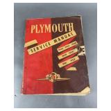 Vintage Plymouth Automobile Service Manual