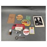Vintage Strohs Beer Labels, Bottle Opener & More