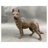 Cast Iron Wolf Dog