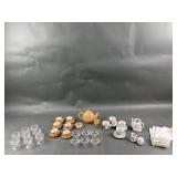 Lusterware Tea Set & Mini China Pieces