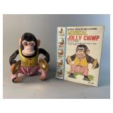 Vintage Musical Jolly Chimp With Cymbals Toy