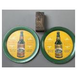 TiVo Brewing Detroit Beer Coasters & Print Block