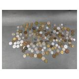 Vintage Foreign Coins, Tokens & More