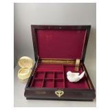 Wood Keyed Jewelry Box, Lady Remington & More