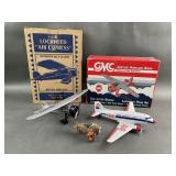 Die-cast Airplane Banks & More