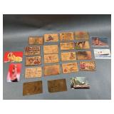Vintage Leather Postcards & More