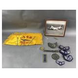 U.S.N.R. Pillowcase, Navy Patches & More!