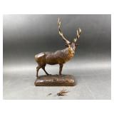 G. Maier 1955 Carved Buck Statue