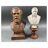 Robert E Lee & Ulysses S Grant Busts