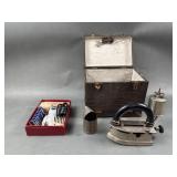 Antique Imperial Brass Chicago Iron & Vintage Wahl