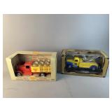 Toy Die Cast Ford and Shell Trucks in Original Box