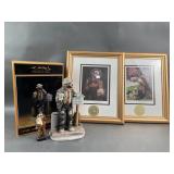 Numbered Emmitt Kelly Prints, Flambro & More